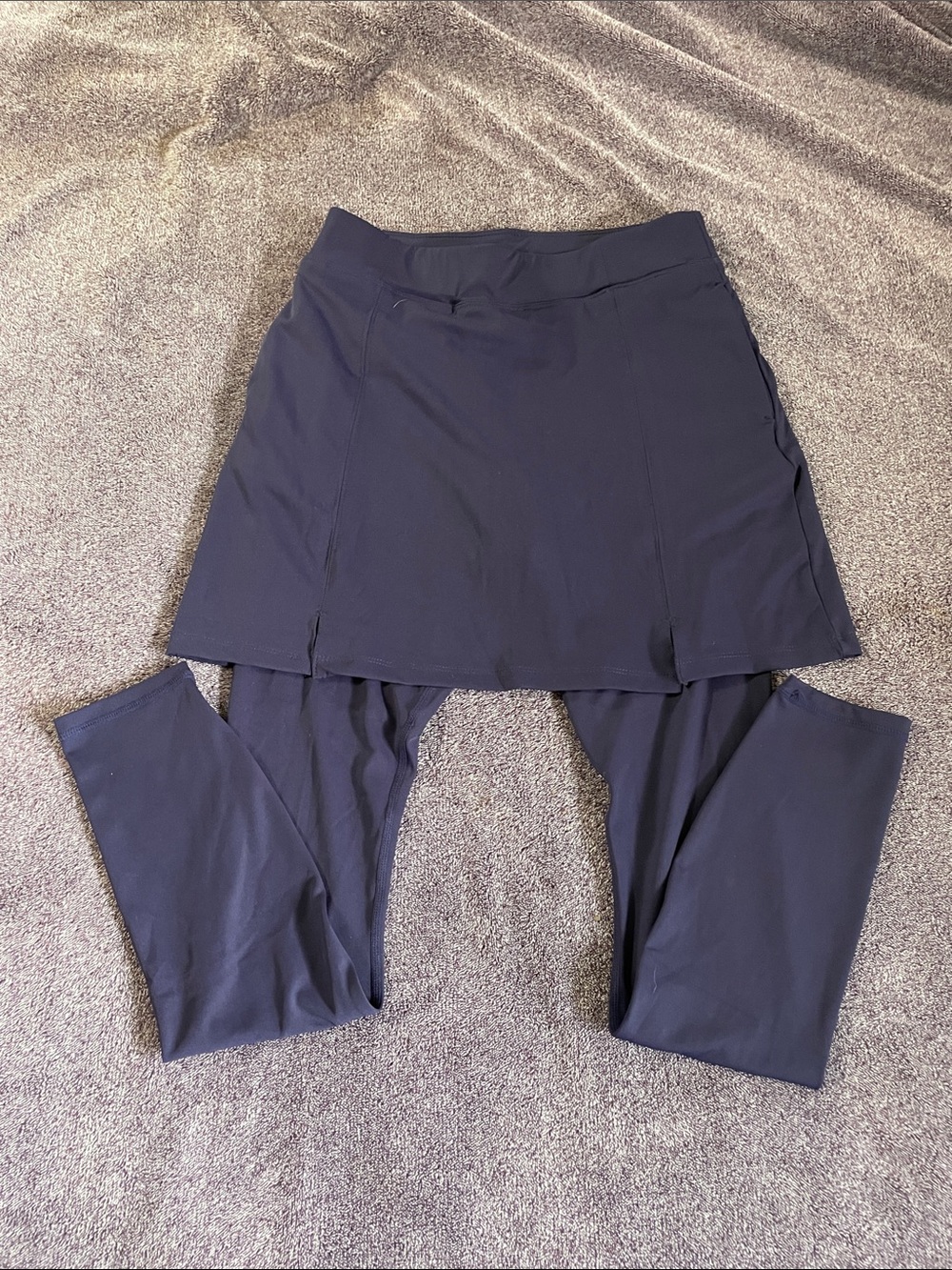Women's Skirted Leggings in Navy